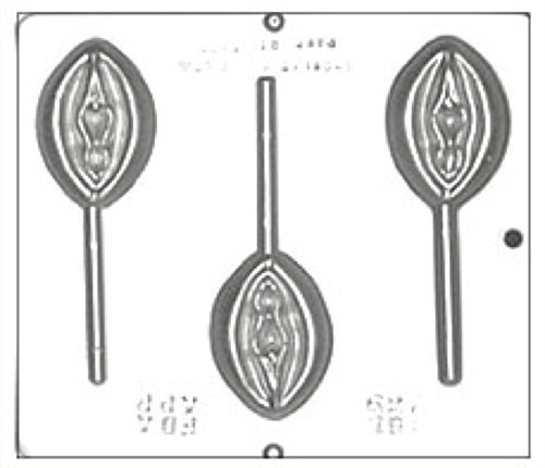 Vagina Lollipop Chocolate Candy Mold 769 N2
