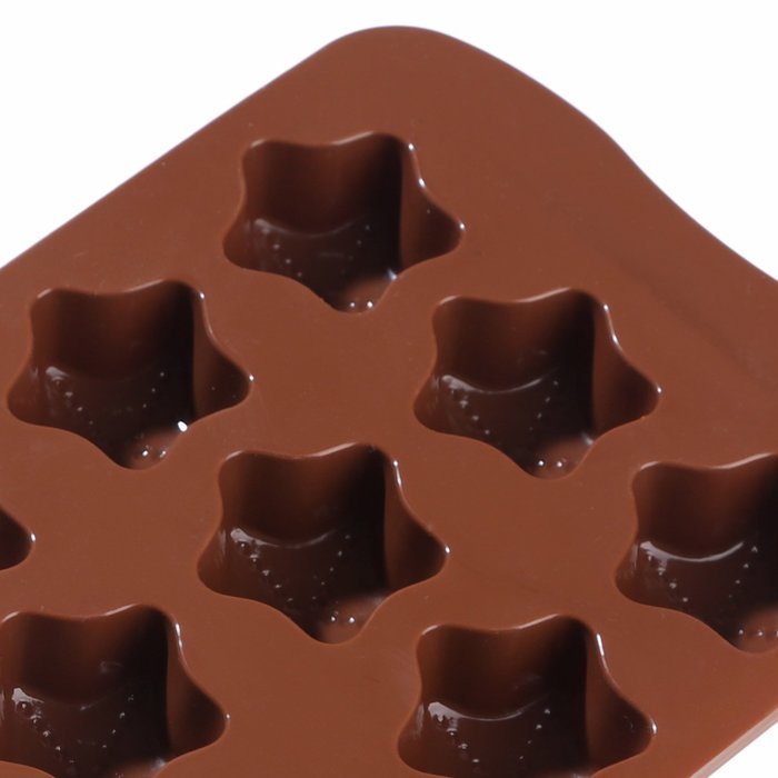 Chocolate Candy Trays - 100% Silicone - Ideal For Homemade Baking Of Gummy, Jelly, Soap or Ice Cube N7