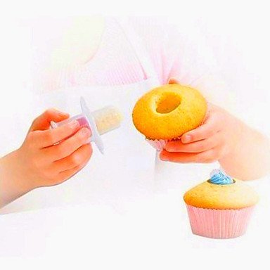 Sher Cup Cake Hole Maker Cake Cream Decoration Maker Cake Corer Random Color N4