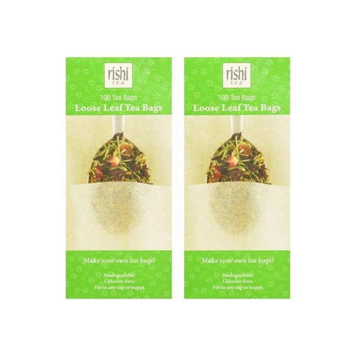 Rishi Tea Loose Leaf Tea Filter Bags - 100-count N7