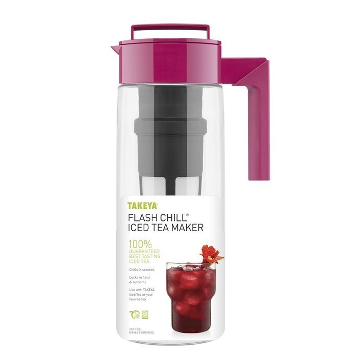 Takeya Flash Chill Iced Tea Maker (2 Quarts Avocado) N27