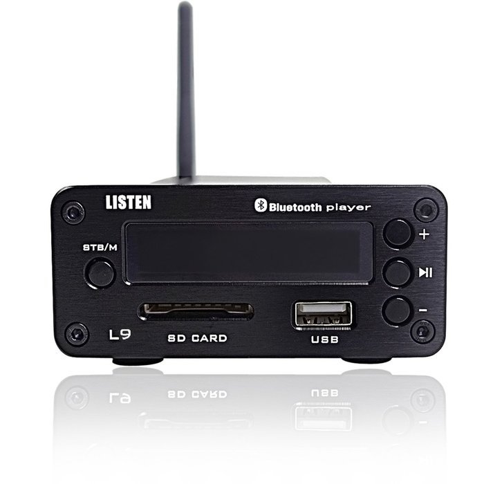 ONEU Bluetooth Amplifier Wireless Class D HIFI Digtal Stereo Audio High Home Mini Car Power Amp With SD/USB Reader