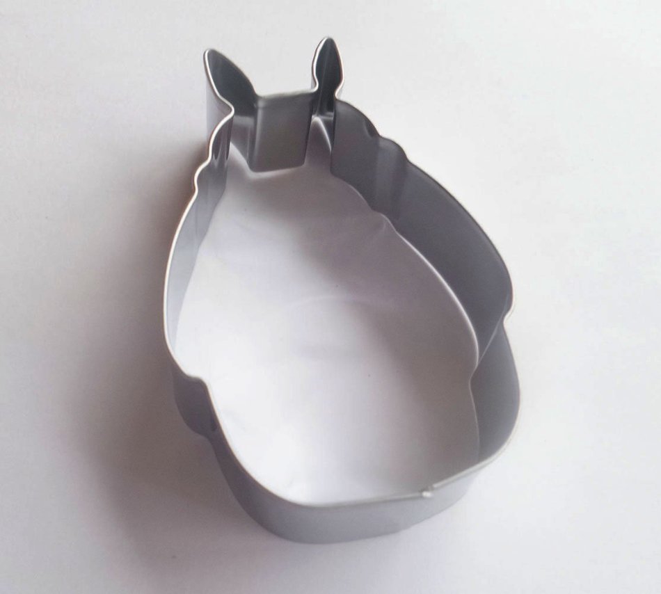 Yunko 2pcs Totoro My Neighbor Movie Stainless Steel Cookie Cutter Fondant Cutter Cake Cake Decoration Tools Set N2