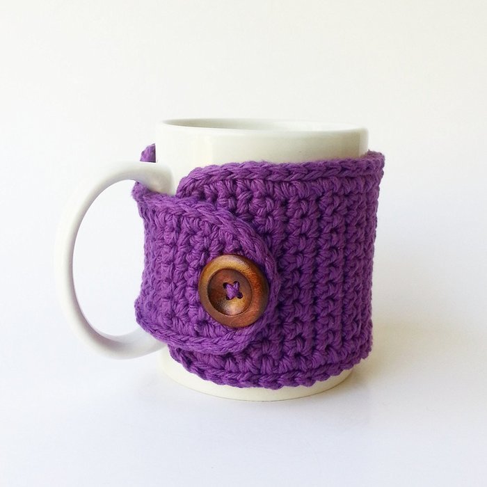 5 Coffee Cozies Gift Set Cotton N3
