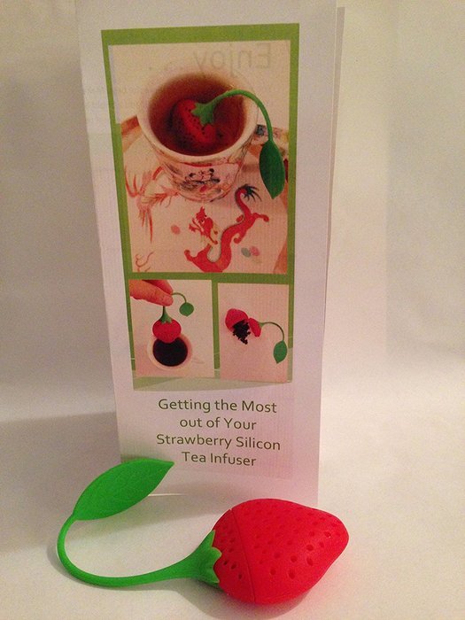Strawberry Silicone Tea Infuser N8