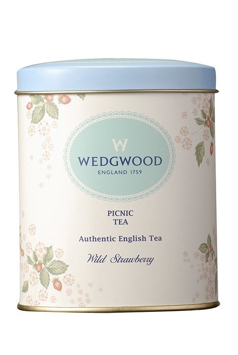 Wedgwood Wild Strawberry Picnic Caddy, 100g, White