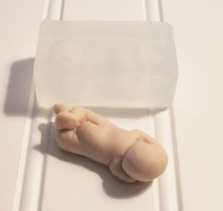 Silicone Mold Baby "Casey" Mold Handmade Supply 2 Inches N3