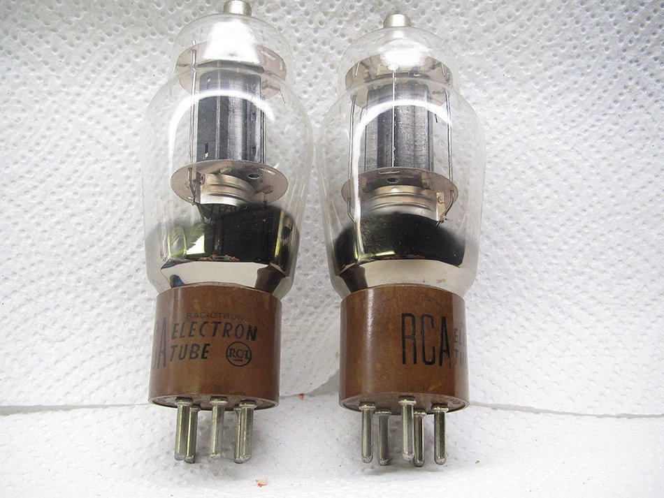 RCA 807 PLATINUM MATCHED PAIR NOS IN BOX N3