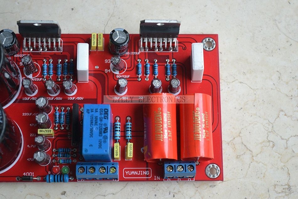 Tda7294 Dual Channel Amplifier Board with Speaker Protection N3