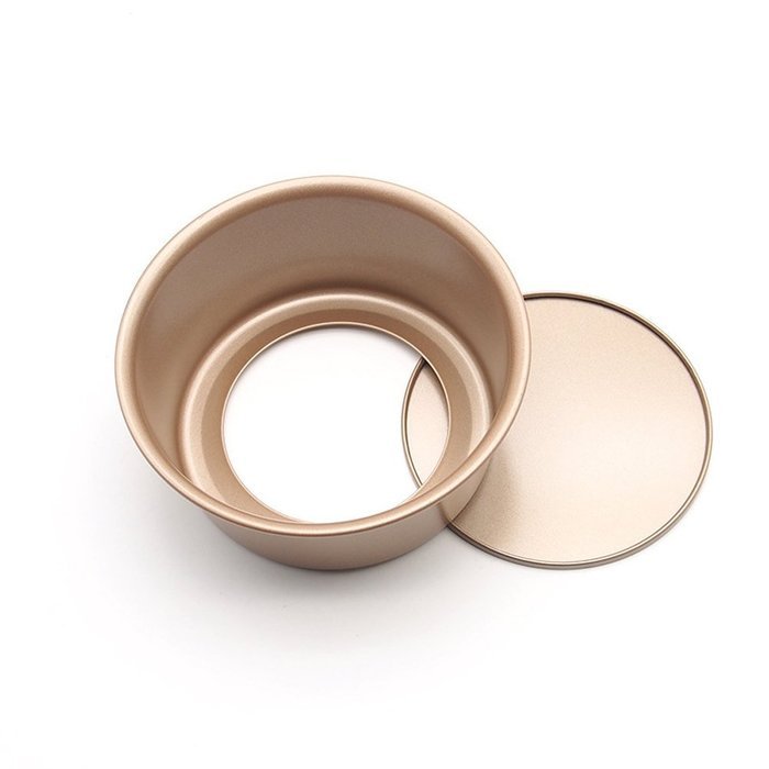SS&CC Non Stick Round Cheesecake Pan with Removable Bottom, 6 Inch x 2.9 Inch，Heavy-gauge Steel N4