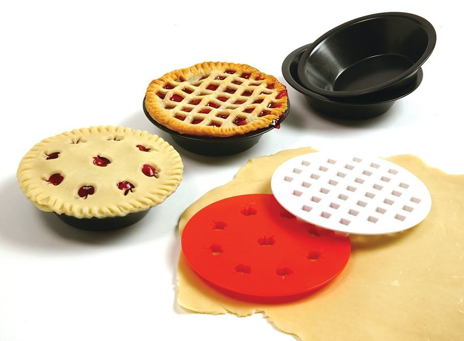 Norpro 3280 Silicone Mini Pie Pan Shields, Set of 4 N2