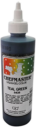 Chefmaster Liqua-Gel Food Color, 10.5-Ounce, Teal N2