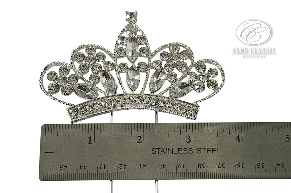 Cake Topper Sparkle Rhinestone Princess Cake Topper Crown Cake Topper Princess Party Baby Shower Cake Topper (... N10