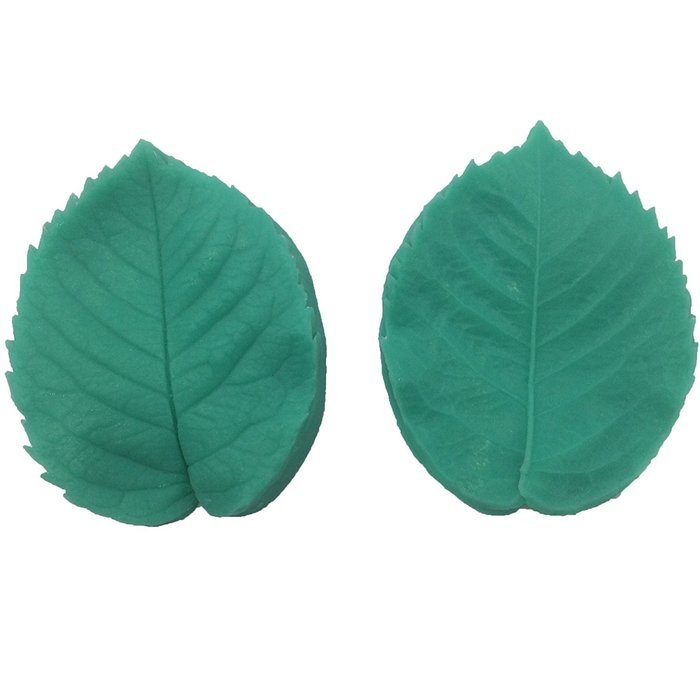 Funshowcase Sugarcraft All Purpose Rose Flower Leaf Vein Double Veiners Mold N2