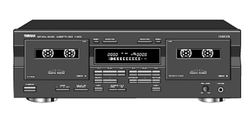 Yamaha K-903 Autoreverse Double Cassette Deck (Discontinued by Manufacturer)