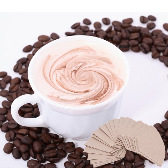 Awtang Fan Paper Filters Original Wood Pulp Paper Filters