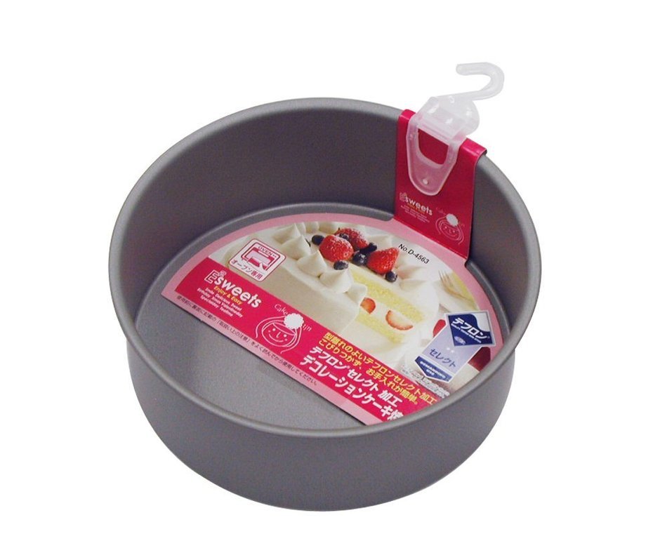 Parukinzoku EE Suites Teflon select processing decoration cake baked type 16cm - Made in Japan D-4563