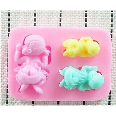 Y&XL&H Fashion 3D Liquid Silicone Fondant Cake Chocolate Decorating Mold Kitchen Cooking Bakeware ModellingTools...