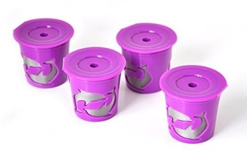 Brew and Save Refillable K Cup for Keurig 2.0 and 1.0 Brewers, 4-count