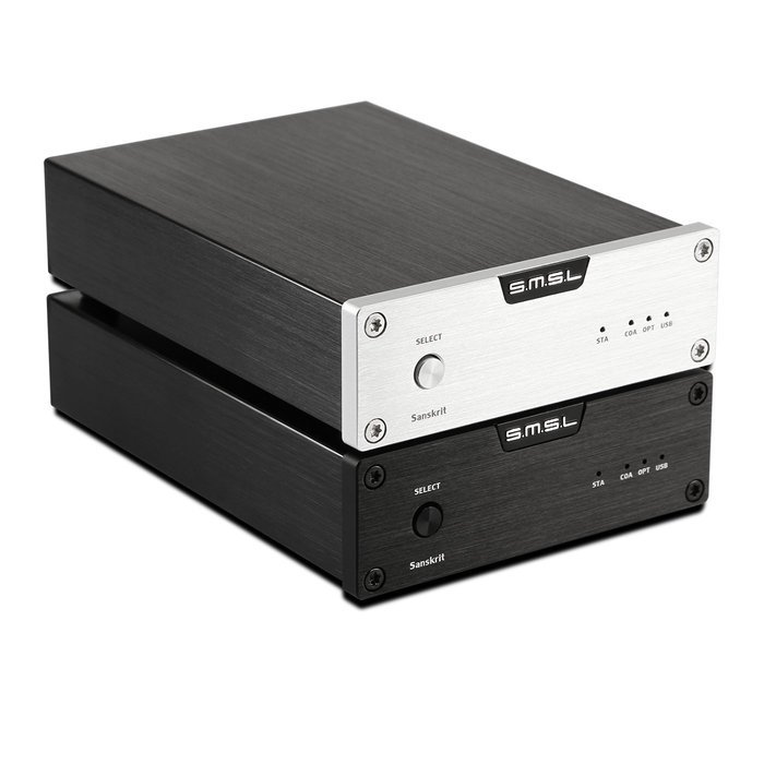 2015 Newest SMSL Sanskrit 6th Anniversary Version 32bit192kHz USB DAC Coaxial Optical Decoder(BLACK) N5