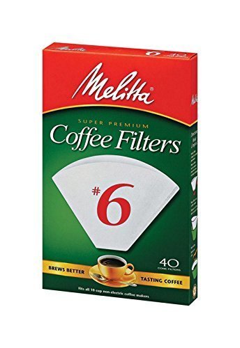40CT #6 WHT Cone Filter