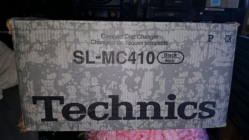 TECHNICS SL-MC410 110 + 1 CD CHANGER 1 BIT MASH DIGITAL CONVERTER N9