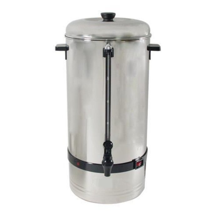Empura CP-40 Coffee Percolator w/ 40-Cup Capacity & Auto Temp Control, Stainless