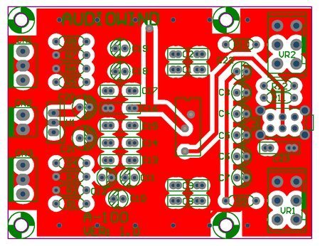 Electronics-Salon Dual Ch. Audio Hi-Definition Sound Processor Module, based on BA3884 N8