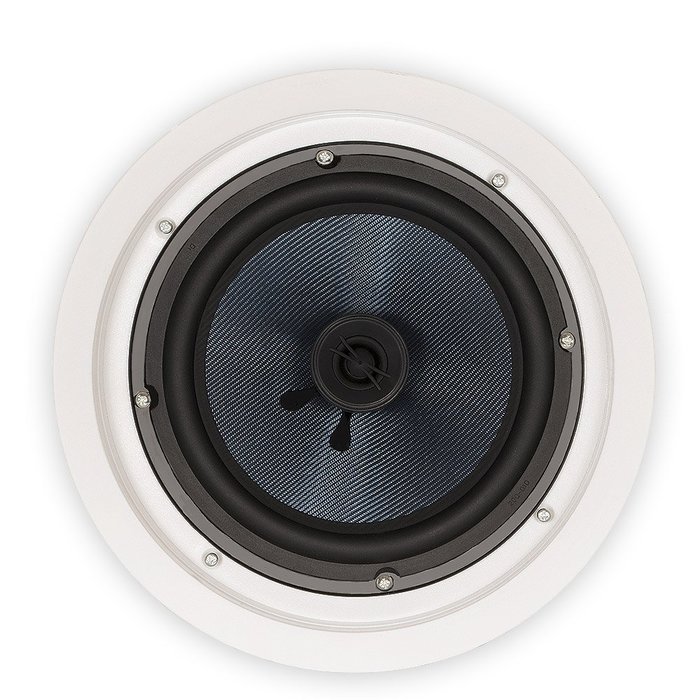 Blue Octave Home BDC82 Round In-Ceiling Speakers (White) N3