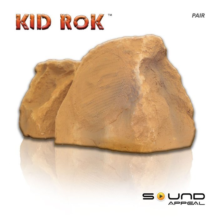 KiD RoK Outdoor Rock Speaker Canyon Sandstone by Sound Appeal N4