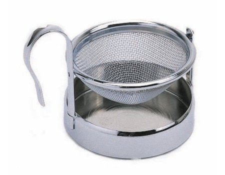 Le'xpress Stainless Steel Tea Strainer And Stand