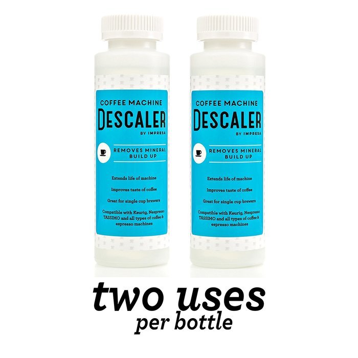 2 Pack of Descaler / Descaling Solution for Keurig, Nespresso, and Other Coffee/Espresso Machines - Made in USA... N2