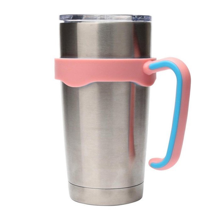 Morecome 20 20 Oz Stainless Steel Insulated Tumbler Mug Handle (Blue) N4