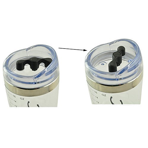 Zorvo NEW Portable Stainless steel electric mixer Blender Shaker Bottle N5
