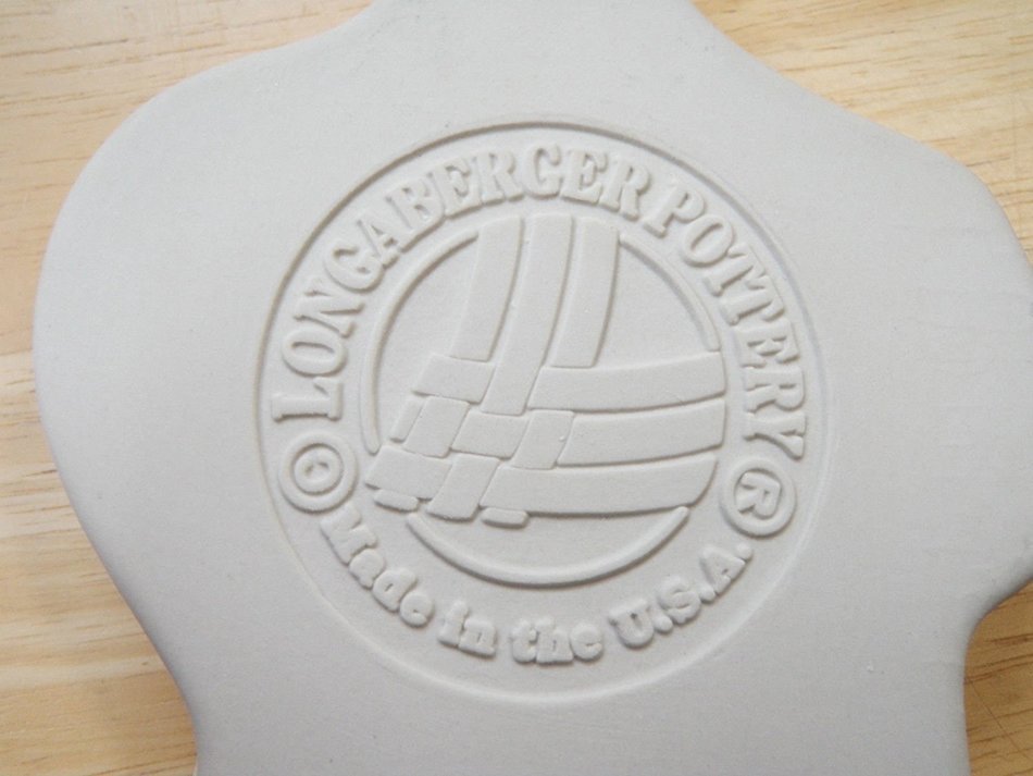 1996 Longaberger Pottery - "JOY" - Angel Series Cookie Mold N2