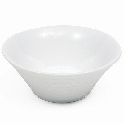 Maxwell and Williams Basics Ribbed Dip Bowl, 4-Inch, White