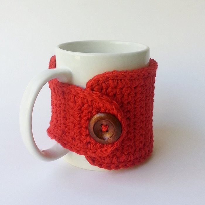 5 Coffee Cozies Gift Set Cotton N4