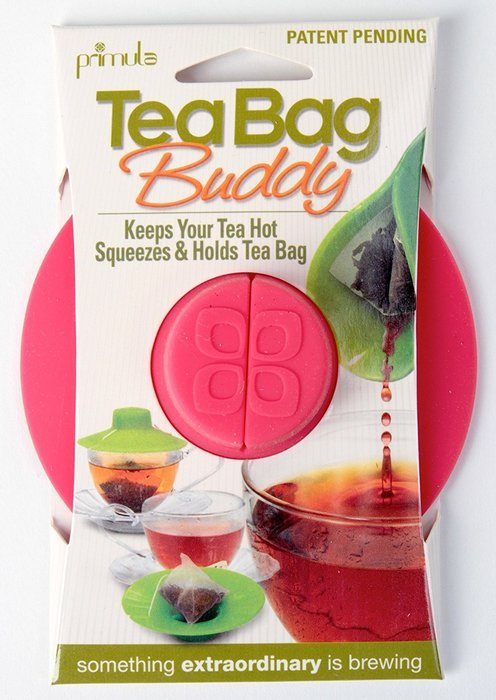 Epoca Silicone Tea Bag Buddy and Cup Cover Lid, 6-Pack, Colors Vary N7