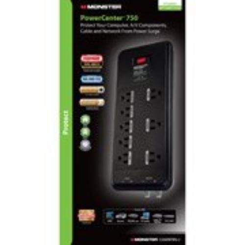 Monster Essentials 750 PowerCenter Surge Protector