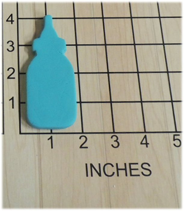 Baby Bottle Shape Baby Shower Gender Reveal Cookie Cutter #1094 N2
