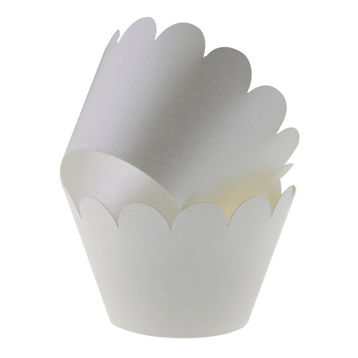 UNIQLED Filigree Crown Bake Cake Paper Cups Little Vine Cupcake Wrappers Baking Cup Liner Muffin Holder Case for... N13