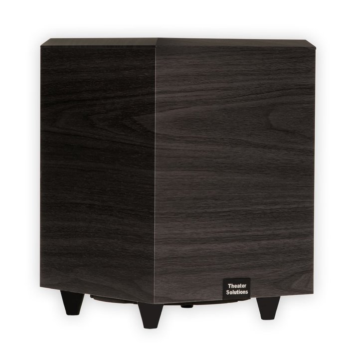 Theater Solutions SUB8D Down Firing Powered Subwoofer (Black) N2
