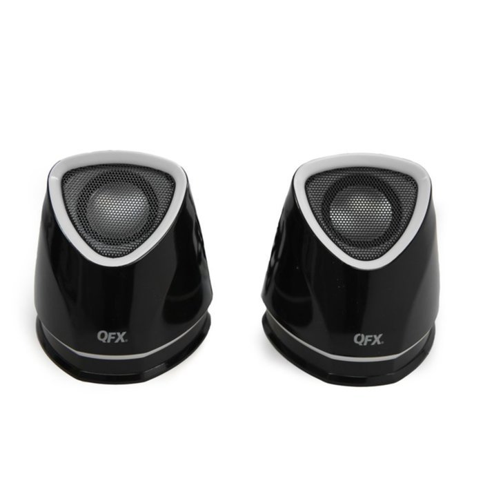 QFX 2.0 USB Powered Multimedia Speaker System Consumer Electronics N3