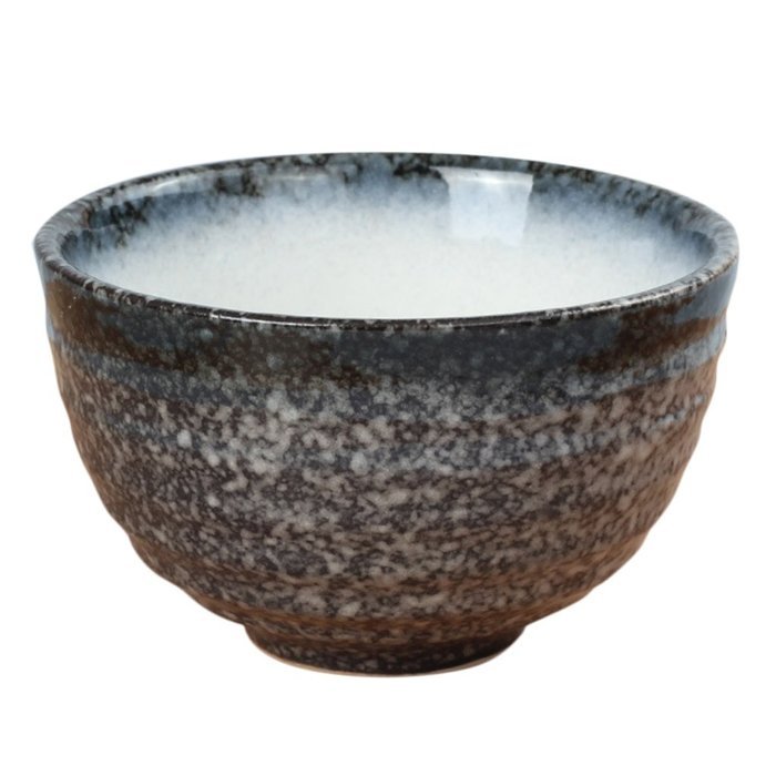 Tea Ceremony Matcha Bowl Green Tea Powder Ceramic Teaware Accessory 4 Patterns - Cherry Blossoms, 11.3x4.8x6.9cm N7