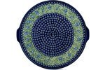 Polish Pottery Pizza Plate 17-inch N9
