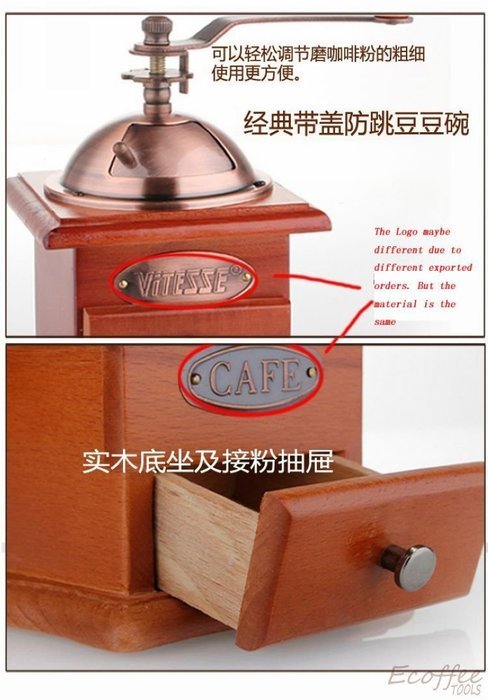 High Quality Manual Coffee Bean Grinder Bean Mill Original