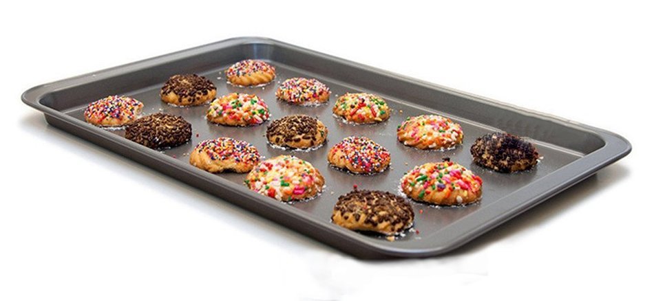 Bestwoohome Nonstick Bakeware Cake Baking/Roasting Pans for Kitchen (9 x 7 Inches) N20