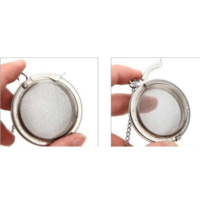 AUCH Durable & Rust Resistant 2inch Stainless Steel Mesh Tea Ball Strainers Filters, Pack of 6