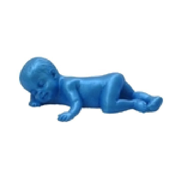 FLYMOR 3D Sleeping Baby Mold Silicone Fondant Tools For Cake Decorating,Pink N5