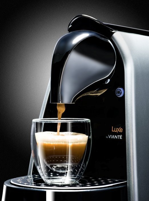 SpressoLuxe CAF-40SET Single Serve Nespresso Compatible Brewer Starter Kit, Includes 50 Count SpressoLuxe Capsules
